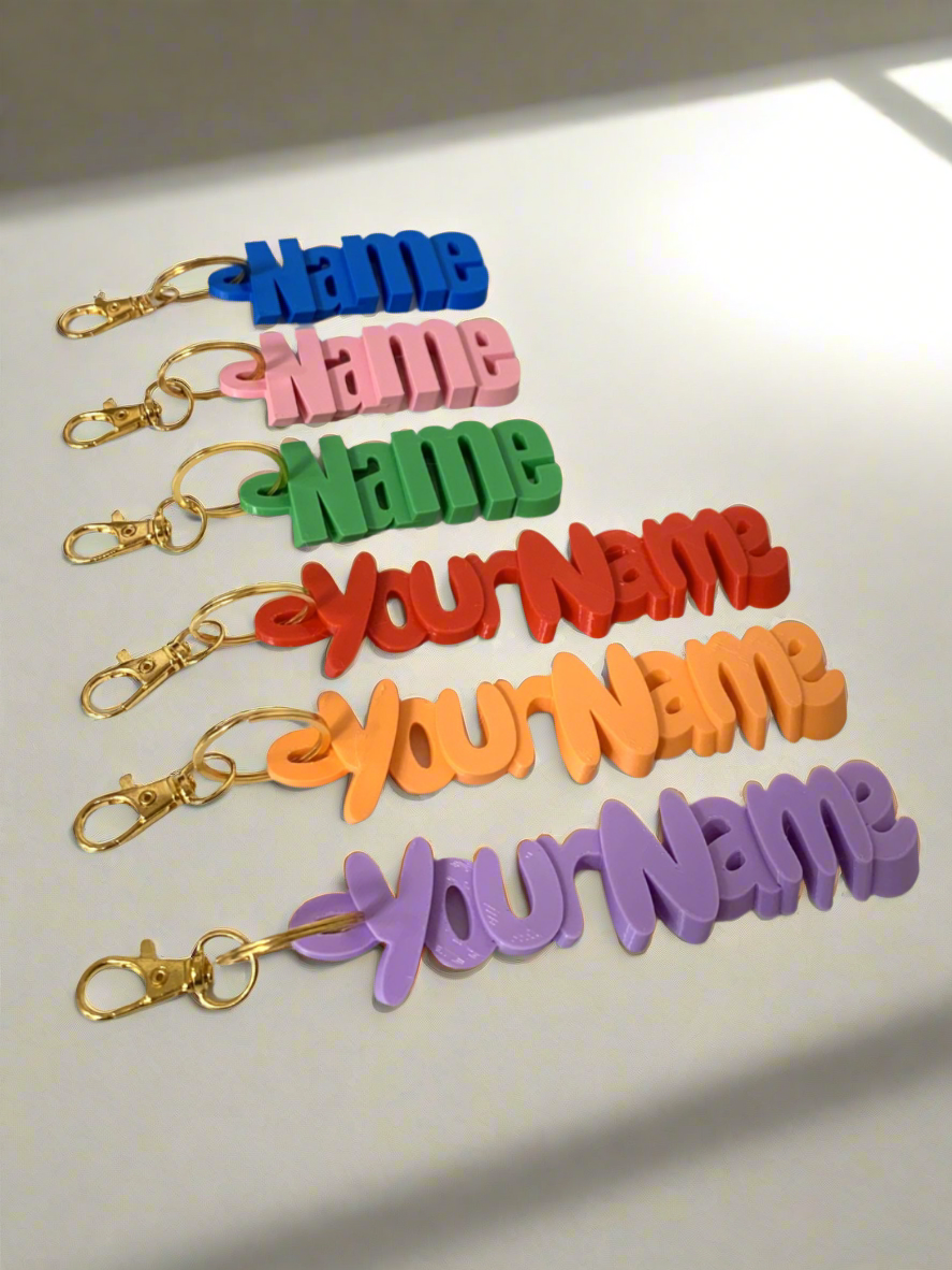 Name keychains