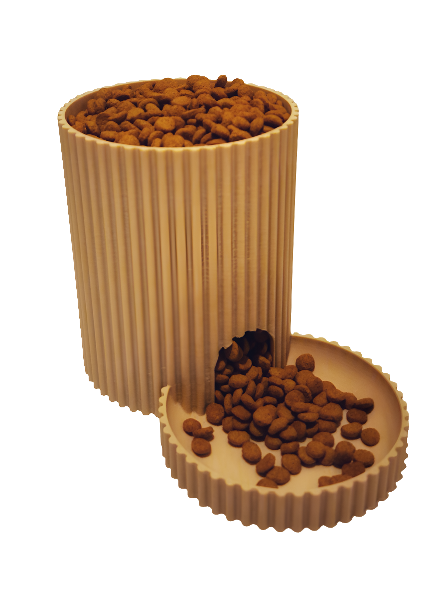 3D printed Pet feeding box by FOFUS