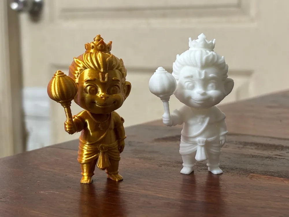 Divine Bal Hanuman Sculpture – 3D Printed Little Mighty Warrior Idol