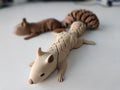 Flexi Squirrel Articulated Figurine – 3D Printed Poseable Animal Toy