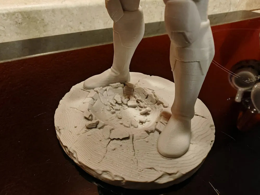 Invincible Mark Grayson Heroic Stance Figurine – 3D Printed Superhero Collectible