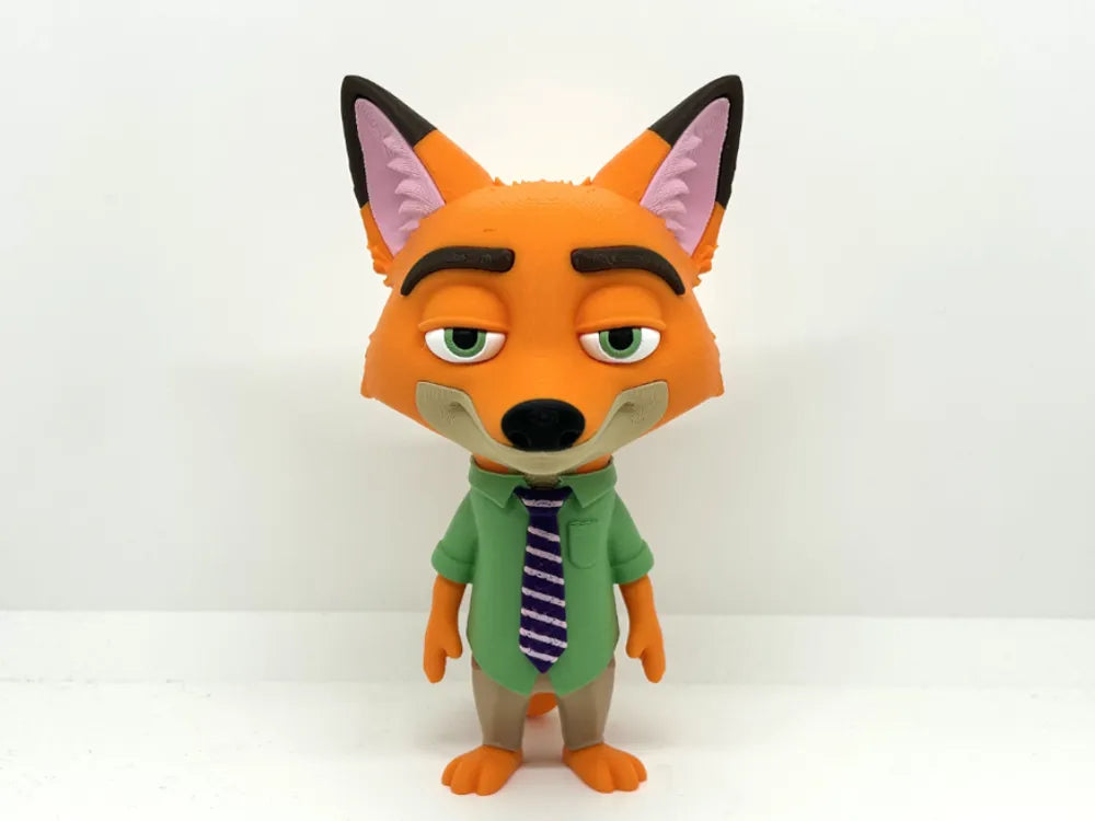 Nick Wilde Zootopia Figurine – 3D Printed Disney Fox Collectible