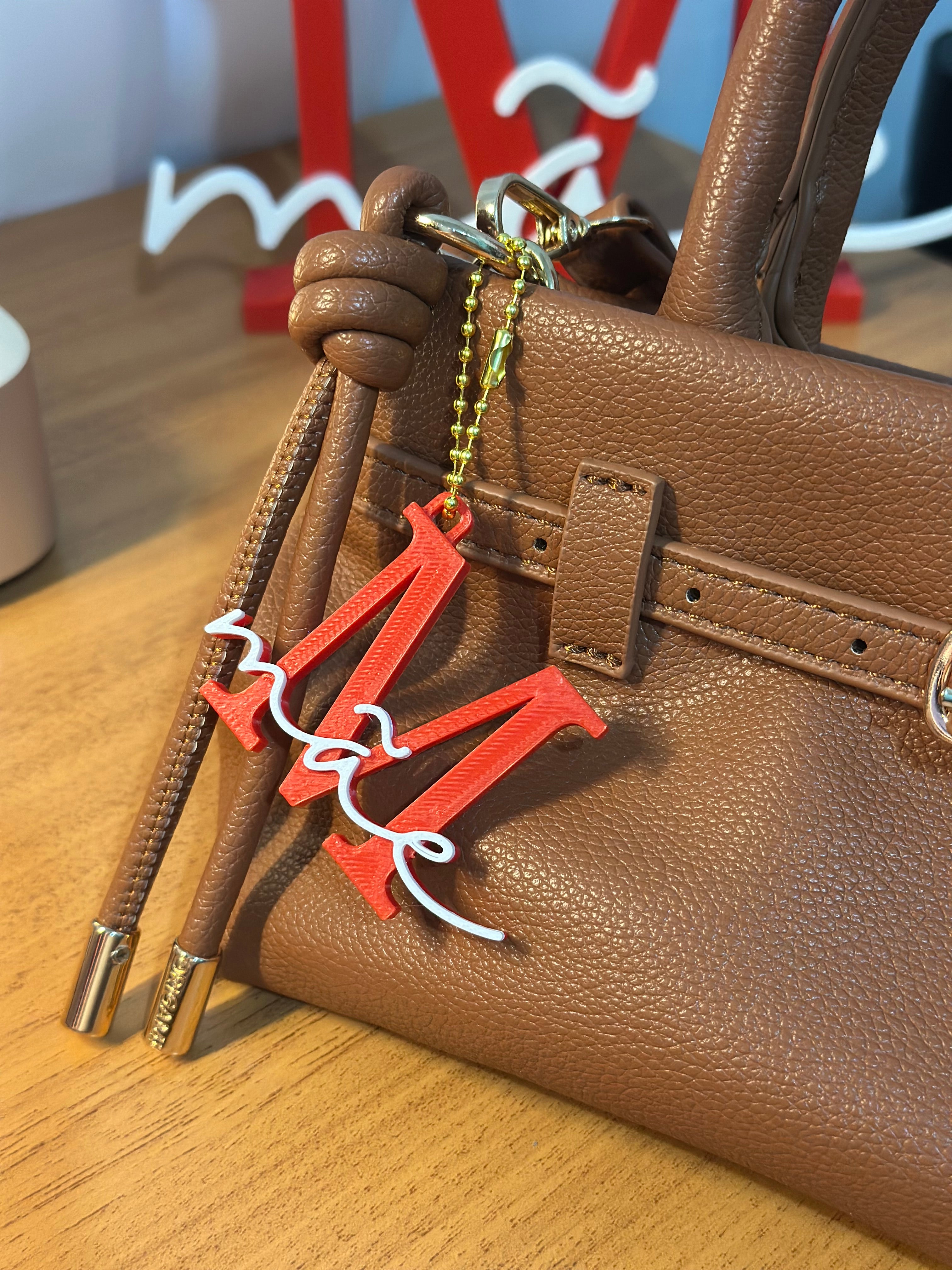 Initial Letter Keychain